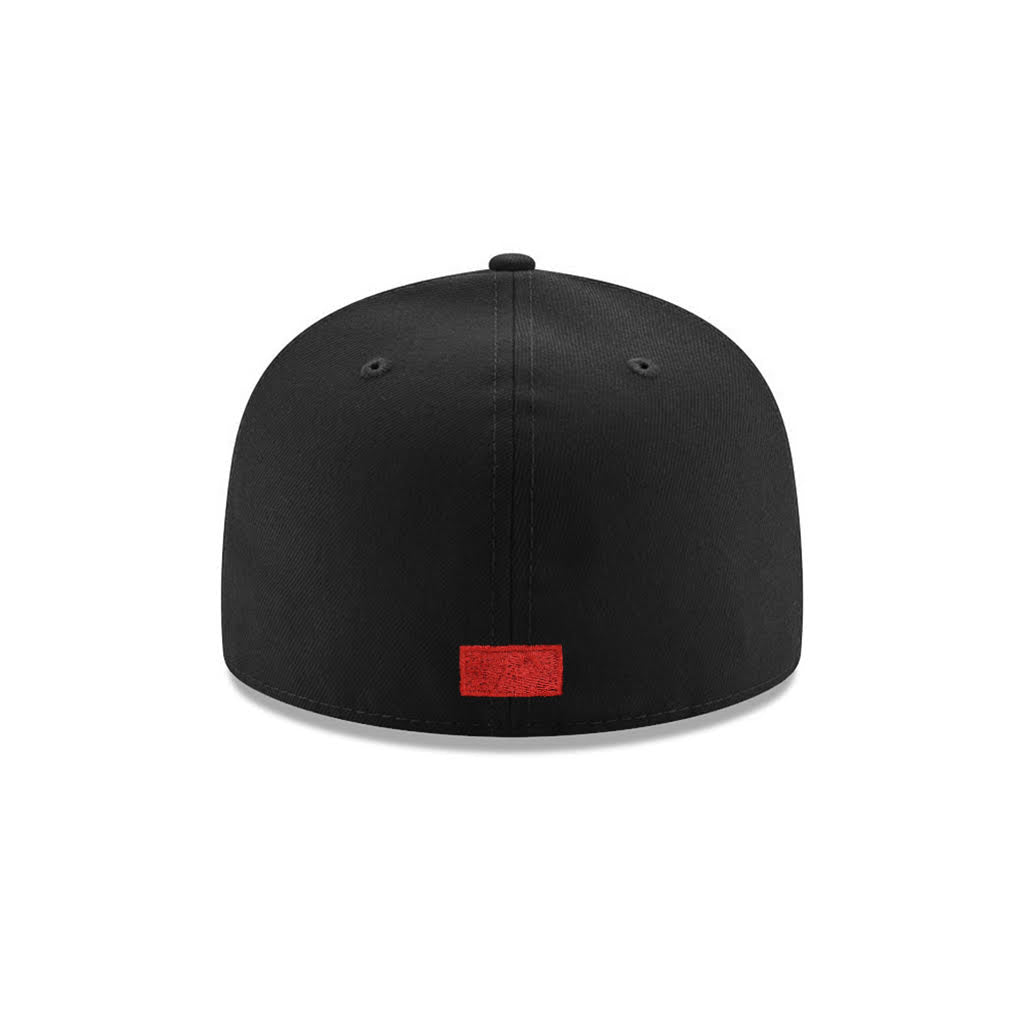 Houston Astros Black On Black Red Astrodome SP 59Fifty Fitted