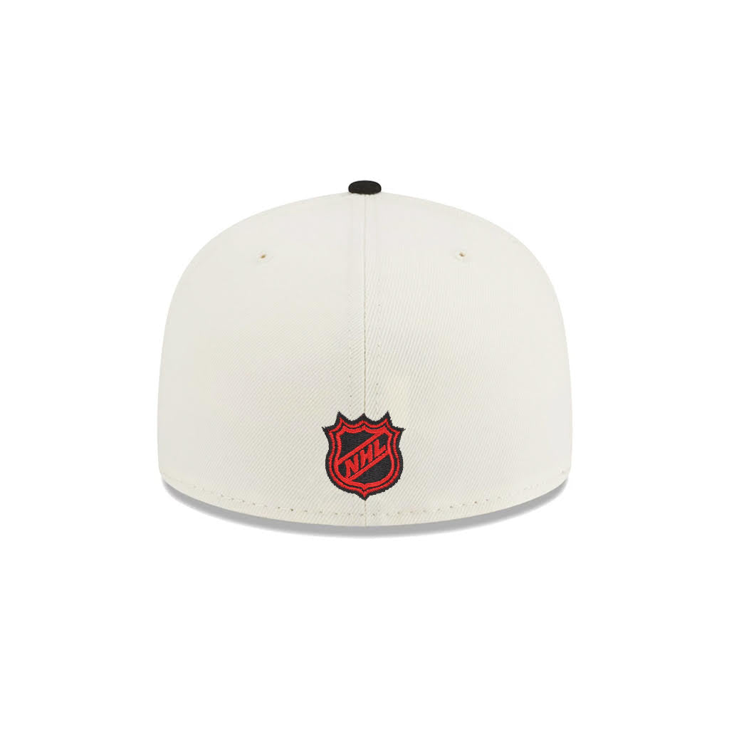 Chicago Blackhawks Chrome Scarlet Red 2 Tone Chicago Stadium SP NHL 59Fifty Fitted