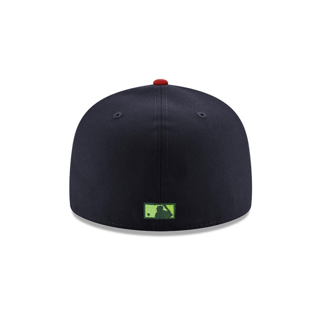 New York Yankees Striped Logo 1996 World Series SP Navy 59Fifty Fitted