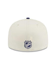 Toronto Maple Leafs Chrome Navy 2 Tone 75th Anniversary SP NHL 59Fifty Fitted