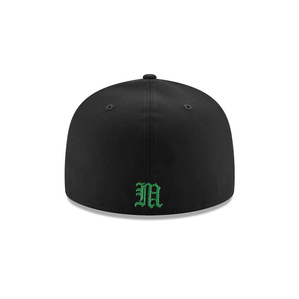 Mexico Ransom Note Black Mexico Flag SP 59Fifty Fitted