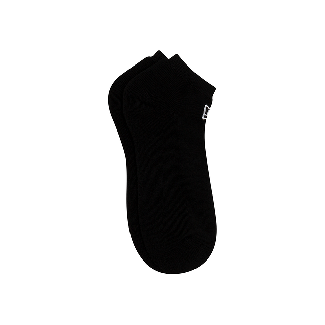 New Era Black White Ankle Sock 2 Pair
