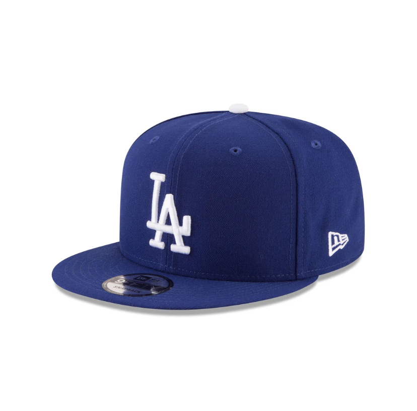 Los Angeles Dodgers Team Color 2025 World Series Champions Samurai Side Patch 9Fifty Snapback