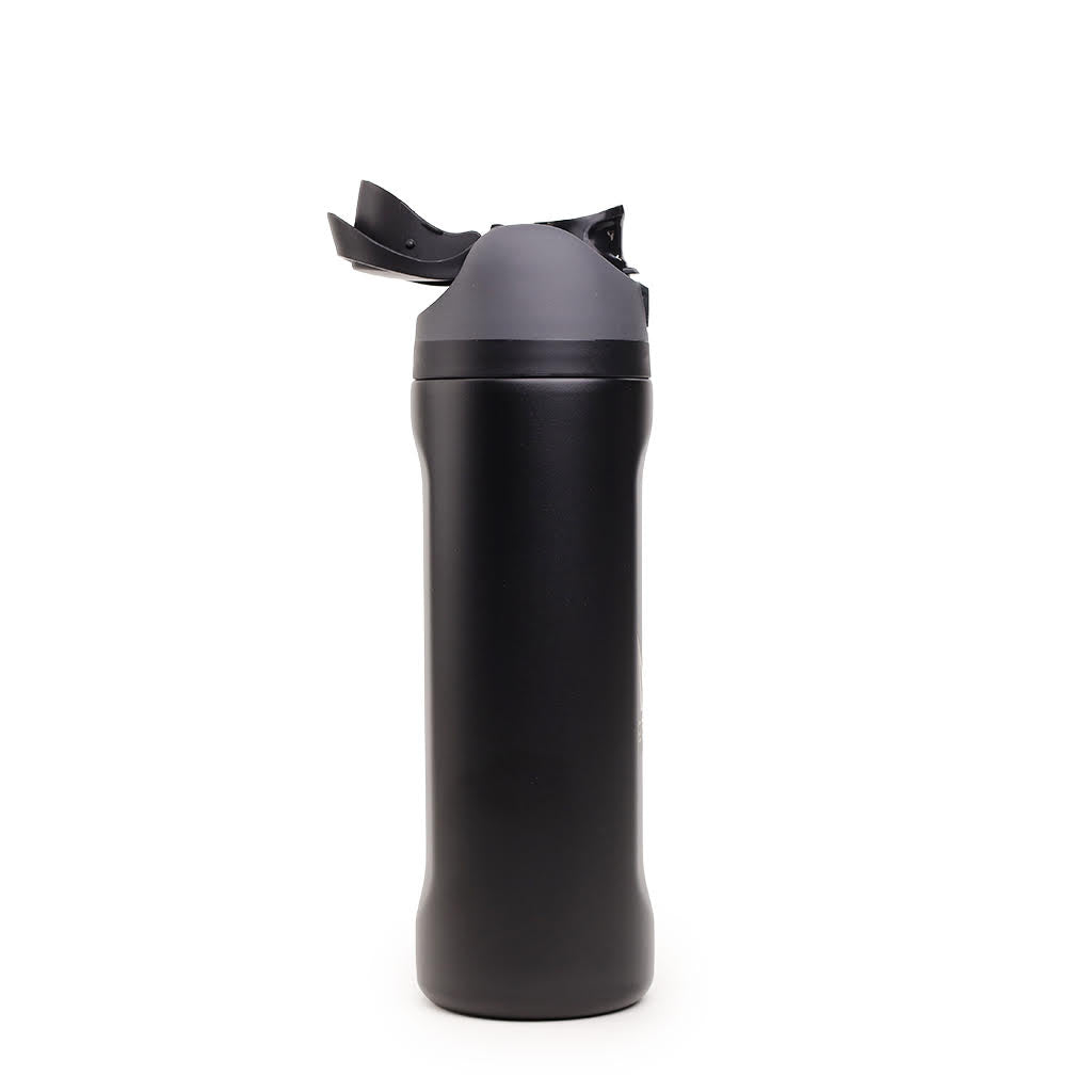 CrownMinded 24oz Laser-Engraved Stainless Steel Insulated Water Bottle – Black