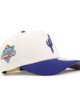 CrownMinded X LA Arabic Los Angeles Est. 1781 SP Chrome Royal 9Forty A-Frame Snapback