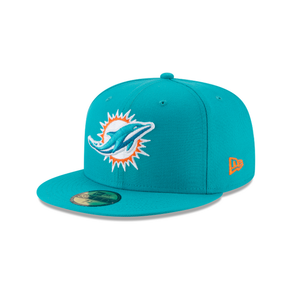 Miami Dolphins Teal Breeze 59Fifty Fitted Hat