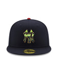 New York Yankees Striped Logo 1996 World Series SP Navy 59Fifty Fitted
