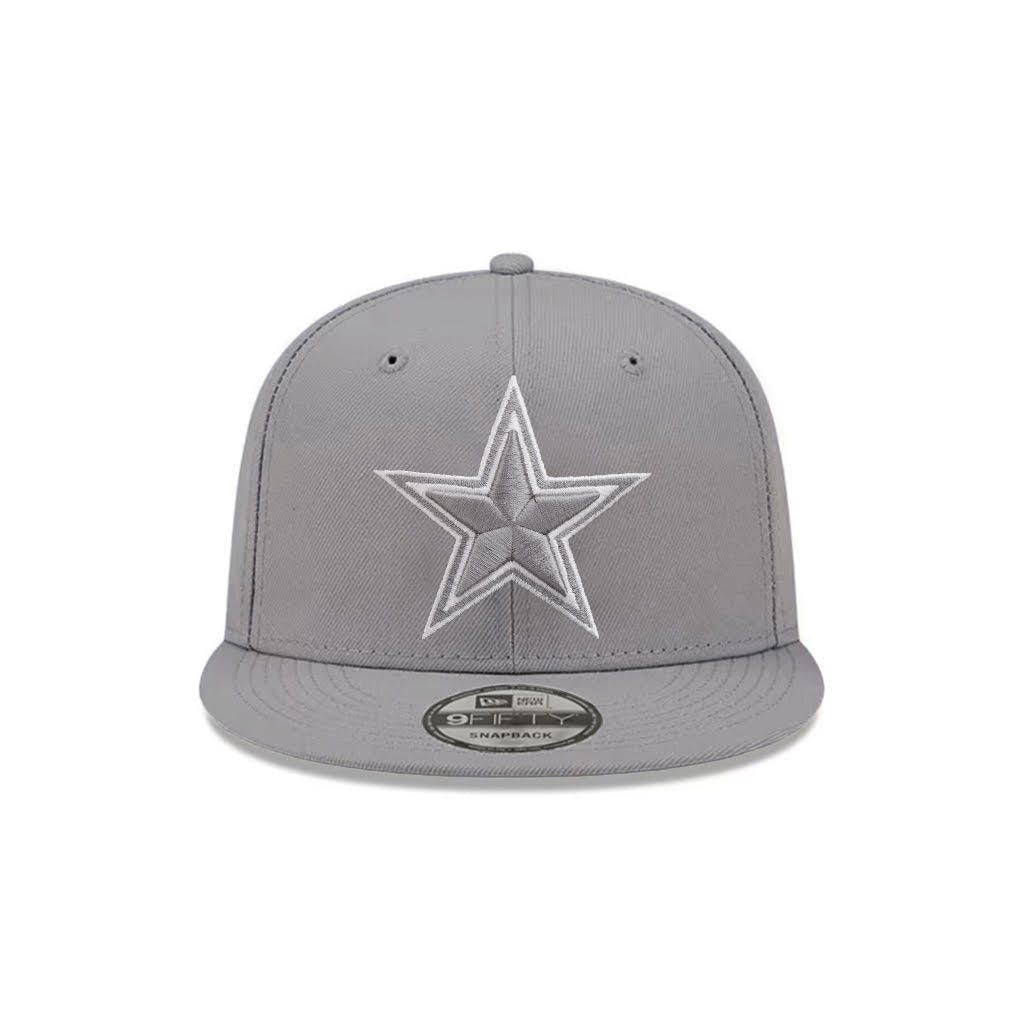 Dallas Cowboys Storm Gray Tonal Color Pack 9Fifty Snapback