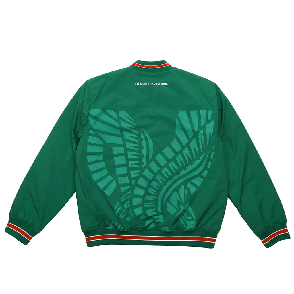 Mexico FIFA World Cup 2026 Road To Victory Flight Jacket - Green