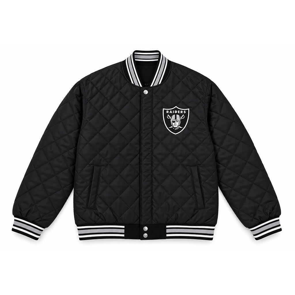 Las Vegas Raiders 3 Time Super Bowl Champions Reversible Jacket