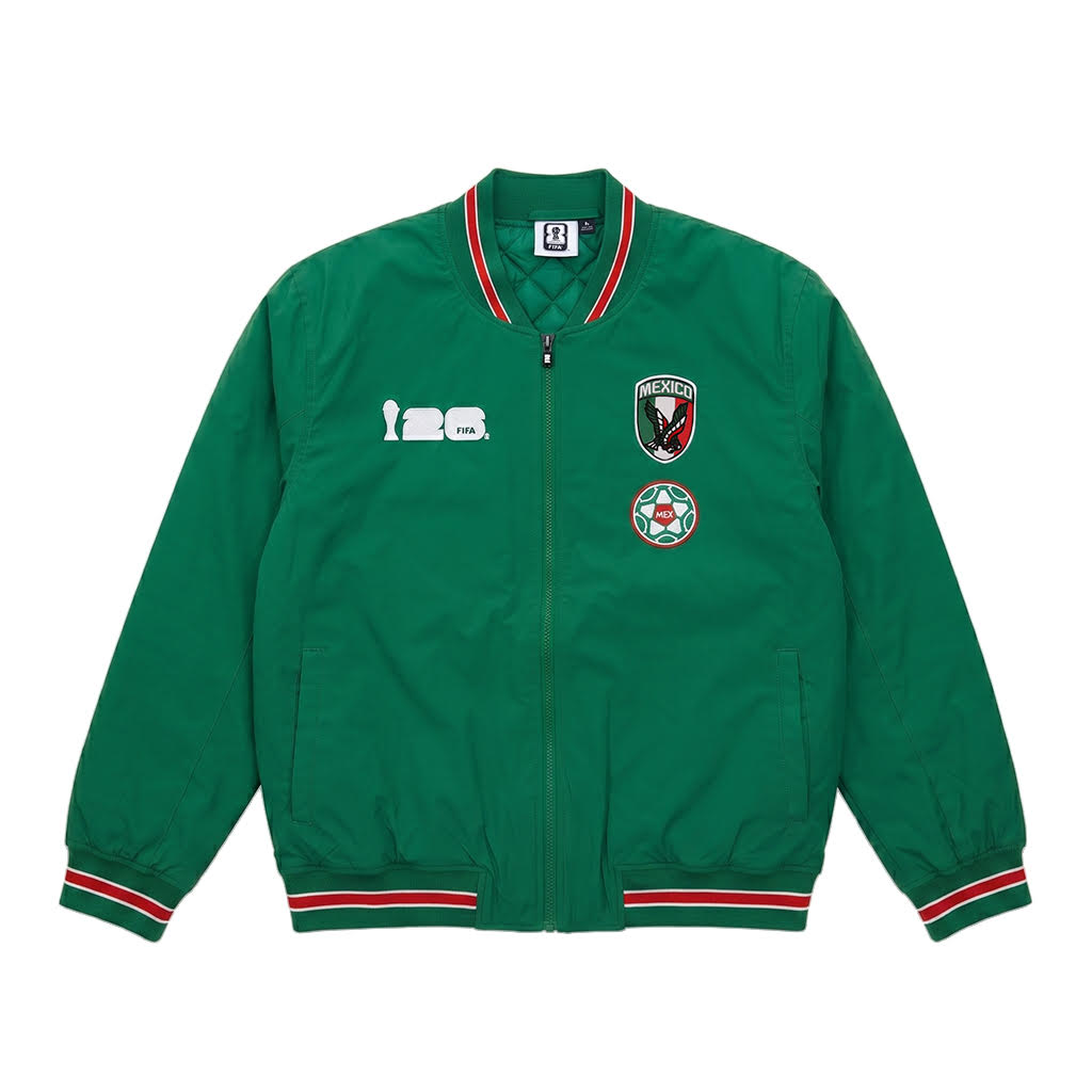 Mexico FIFA World Cup 2026 Road To Victory Flight Jacket - Green