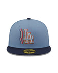 Los Angeles Dodgers Blue 2 Tone 50th Anniversary SP 59Fifty Fitted