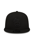 St. Louis Cardinals Black on Black 9Fifty Snapback