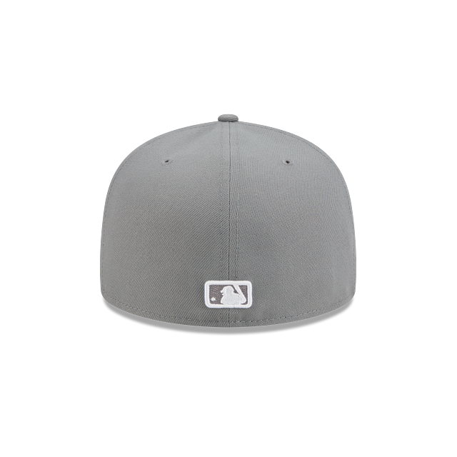 San Diego Padres Storm Gray On White 59Fifty Color Basic Fitted