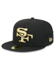 San Francisco 49ers Black Gold NFL Rivalries 59Fifty Fitted