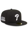 Philadelphia Phillies Black White 1980 World Series Side Patch 59Fifty Fitted