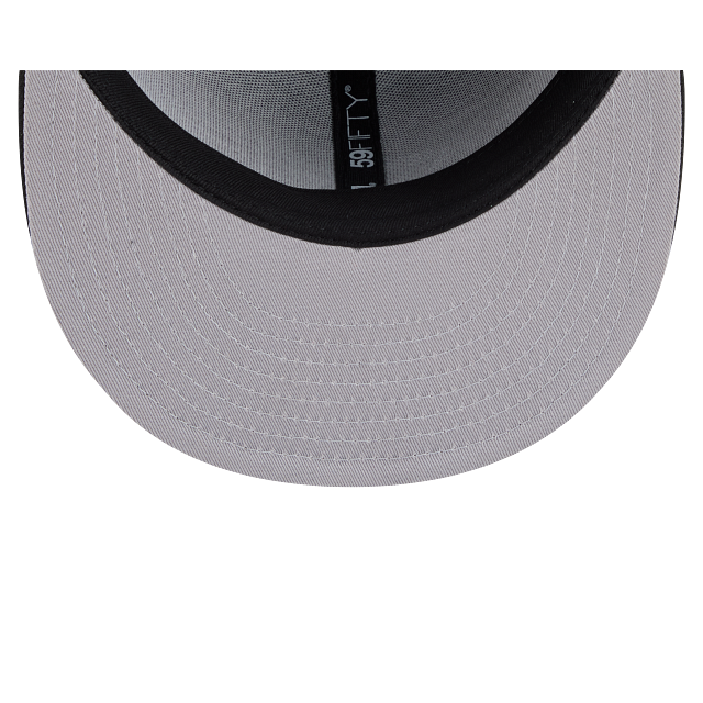 Los Angeles Dodgers Black On Graphite 59Fifty Color Basic Fitted
