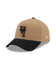 Los Angeles Dodgers Khaki Black Corduroy Upside Down 1988 World Series SP 9Forty A-Frame Snapback
