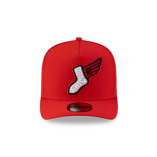 Chicago White Sox City Connect 9Fifty Red A-Frame Snapback