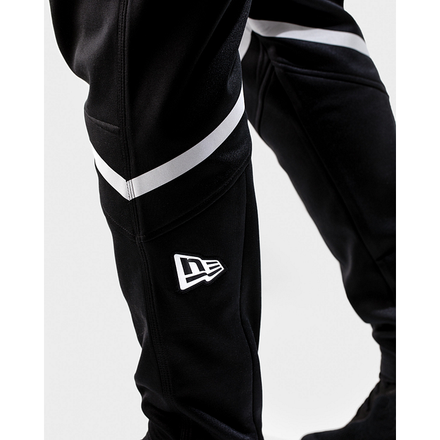 New Era Branded Black On White Jogger