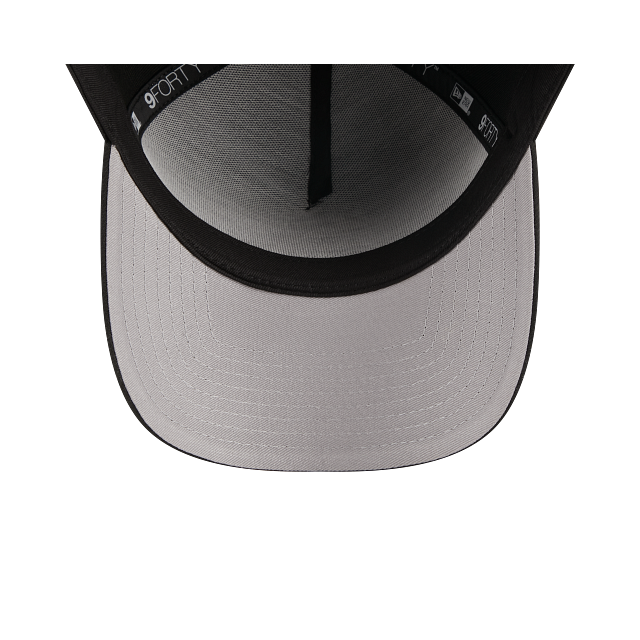 Montreal Expos Black On White 9Forty A-Frame Snapback