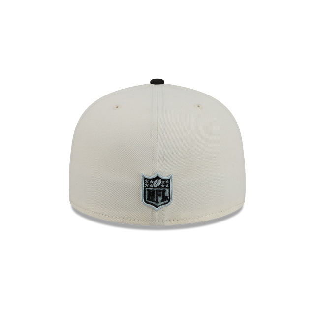 Las Vegas Raiders Chrome Team Color 59Fifty Color Basic Fitted