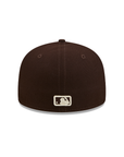 Atlanta Braves Brown On Ivory 59Fifty Color Basic Fitted