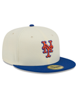 New York Mets Chrome Team Color 59Fifty Color Basic Fitted