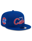 Chicago Cubs Script Primary Logo SP Team Color 9Fifty Snapback