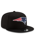 New England Patriots Black Team NFL 9Fifty Snapback