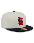 St. Louis Cardinals Chrome Team Color 59Fifty Color Basic Fitted
