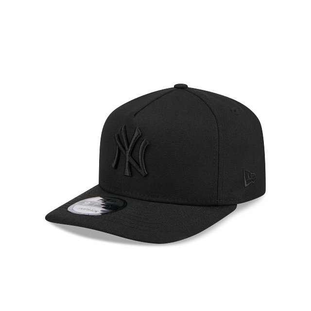 New York Yankees Black On Black 9Fifty A-Frame Snapback