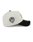 New York Mets Upside Down Chrome Black 50th Anniversary SP 9Forty A-Frame Snapback