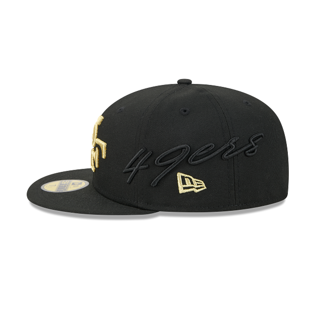 San Francisco 49ers Black Gold NFL Rivalries 59Fifty Fitted