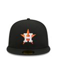 Houston Astros Black On OTC 59Fifty Color Basic Fitted