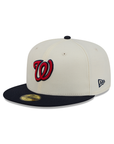 Washington Nationals Chrome Team Color 59Fifty Color Basic Fitted