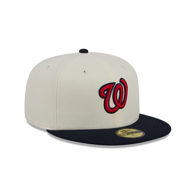 Washington Nationals Chrome Team Color 59Fifty Color Basic Fitted