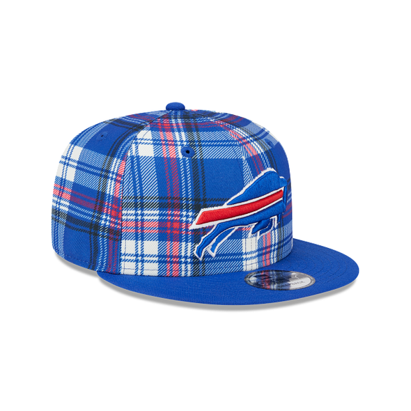 Buffalo Bills Plaid Royal 2 Tone 9Fifty Snapback Cap