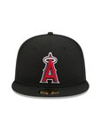 Anaheim Angels Black On OTC 59Fifty Color Basic Fitted