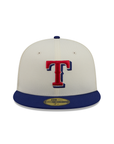 Texas Rangers Chrome Team Color 59Fifty Color Basic Fitted