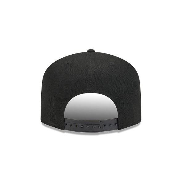 San Francisco 49ers Black On Black 9Fifty A-Frame Snapback