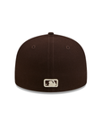 Los Angeles Dodgers Brown On Ivory 59Fifty Color Basic Fitted