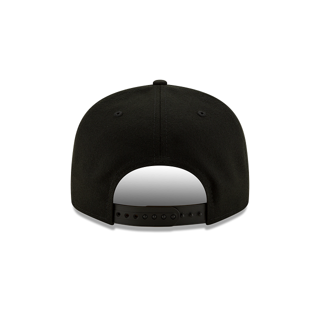 San Diego Padres New Era Black On Black 9Fifty Snapback Hat