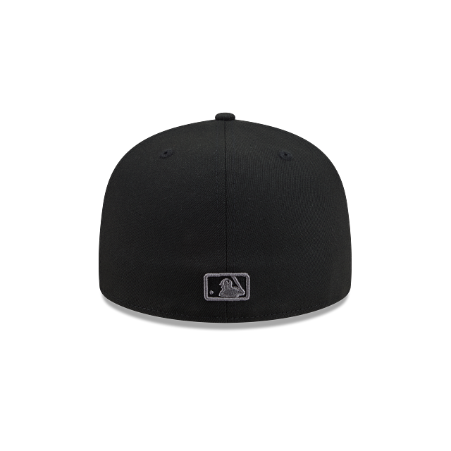 New York Yankees Black On Graphite 59Fifty Color Basic Fitted