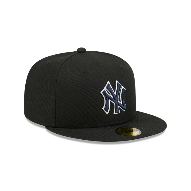 New York Yankees Black On OTC 59Fifty Color Basic Fitted