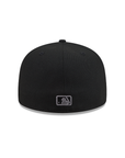 Atlanta Braves Black On Graphite 59Fifty Color Basic Fitted