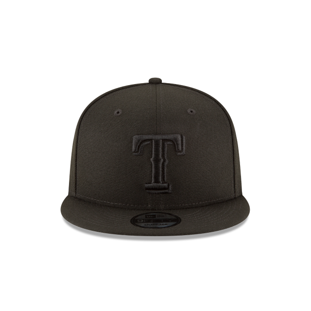 Texas Rangers Black on Black 9Fifty Snapback