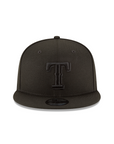 Texas Rangers Black on Black 9Fifty Snapback
