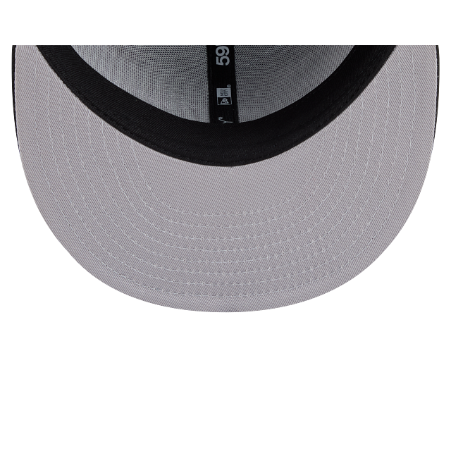 New York Yankees Black On Graphite 59Fifty Color Basic Fitted