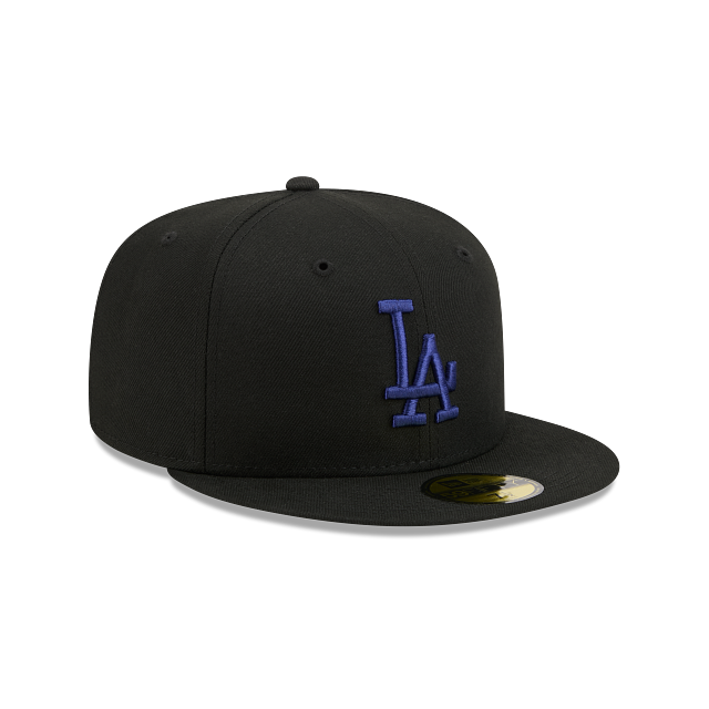 Los Angeles Dodgers Black On Royal 59Fifty Color Basic Fitted